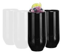 Glasmark KROSNO, 430 ml, set da 4, bicchieri, bicchieri da long drink, bicchieri da acqua, bicchieri da succo, bicchieri da cocktail, lavabili in lavastoviglie, perfetti per la casa, ristoranti e feste