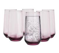 Glasmark Krosno 430 ml, set di 6, bicchieri da long drink, bicchieri per acqua highball, cocktail perfetti per casa, ristoranti e feste, set di bicchieri classici