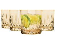 Glasmark Krosno Set di bicchieri da whisky Whisky Rum Gin Bourbon Bicchiere da cocktail Bicchieri da regalo Set regalo Regalo di compleanno per uomo Amanti del whisky Accessori per