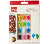 Vacu Vin VV1886 Glasmarker Party People 12er, Rubber