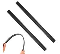 Glass - 2Pcs Rubber Water Removal Tool, Driver Side, Automotive Replacement Blade Good Durability | Truck Side Cleaning Accessory Rain Visibility Improvement Tool