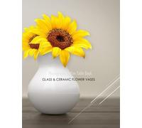GLASS & CERAMIC FLOWER VASES Photography Coffee Table Book: GLASS & CERAMIC FLOWER VASES Photography Coffee Table Book for All: An Amazing Group Of ... Images (8.5"*11") Paperback March 20,2023 .
