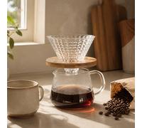 Glass Coffee Dripper, Set o Singolo, per Caffè