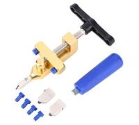 Glass Cutting Tool, 2-in-1 Manual Tile Cutter With Glass Breaking Pliers, Portable Construction Tool Kit For Home Projects Craft Repairs And Renovation, Compact &Easy To Carry