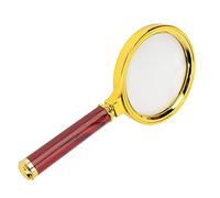 Glass d'ingrandimento, Gallievo in Vetro d'ingrandimento 7x Lightweight Portatile Comodo Gallificatore Elettroplato Vetro Ingranditore per la Lettura per le Persone Anziane 70 Mm