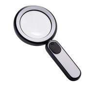 Glass d'Ingrandimento Ricaricabile con Luce, 8X Portatile a Pinza da 21Ed 21d con 3 modalità, ingrandimento Illuminato per la Lettura, ispezione, Monete, Monete, Monete, Esplorare, Esplorare,