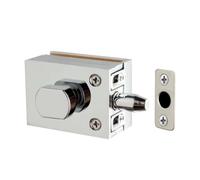 Glass Door Lock, Self Adhesive Latch, Zinc Alloy Security Lock
