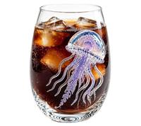 Glass Drinking Cups 3D Marine Life Water Cup Novelty Bar Glasses For Barten