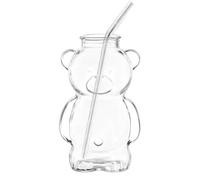 Glass Drinking Cups With Straws - 320ml Clear Reusable Tumbler Set, Stylish Beverage Container Providing Smooth Sip Experience | Heat Resistant Transparent Drinkware Supporting Modern Lifestyle Use