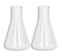 Glass Erlenmeyer Flask, 250ml Estudio de laboratorio de vidrio de borosilicato de borosilicato graduado de 250 ml para estudio de laboratorio de vidrio para el aula