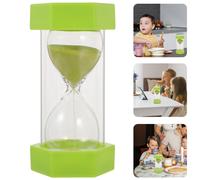 Glass Five Minutes Hourglass Timer with Flowing Sand for Kids
