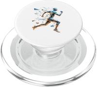 Glass Fragment Art Corsa Maratona Corridore Maratoneta PopSockets PopGrip per MagSafe