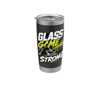 Glass Game Strong - Padel Divertente Bicchiere termico in acciaio inox doppia parete