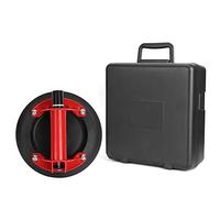 Glass Lifting Suction Cup | 100kg Capacity Manual Pump Handle | Heavy Duty Vacuum Cup for Glass/Mirrors/Tiles | 8 Inch Diameter, Plastic & Rustproof