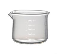 Glass per espresso Measuring Cup 100ml V-Spout Glass per espresso | V-shaped spout design, smooth pouring, per zero leaks, no staining, perfect for per espresso extraction