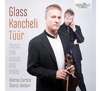Philip Glass Glass/Kancheli/Tuur: Music for Violin and Piano (CD) Album