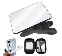 Glass Phone Camera Reflection Clip Set | Set di clip di riflessione con specchio per fotocamera del telefono, installazione | Strumenti fotografici portatili per creatori, influencer