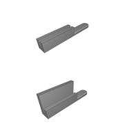 Glass Plate Spacer Set for Maker Select 3D Printer - BuildTak X&Z Axis Adapters