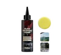 Glass Polishing Liquid,Car Glass Oil Film Remover,Auto Glasses Polish,Anti-Fog Hydrophobic Coating Spray,Removes Swirls, Scratches, Oil (1pcs)