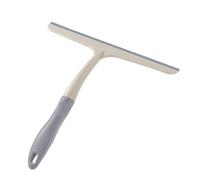 Glass Scraper - PP TPR 24.5x25cm | Widened Multi Functional Cleaning Tool | Soft Rubber Strip For Kitchen Countertop Bathroom Window Floor, Windshield Tile, Aquarium