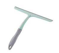 Glass Scraper - PP TPR 24.5x25cm | Widened Multi Functional Cleaning Tool | Soft Rubber Strip For Kitchen Countertop Bathroom Window Floor, Windshield Tile, Aquarium