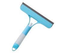 Glass Squeegee - Lightweight Scrubber Scraper, Ergonomic Handle Brush, Window Cleaner Tool, Long Lasting Tile Mirror Wiper | Portable Cleaning Accessory for Kitchen Car Home Bathroom Shower