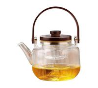 Glass Teapot - Heat Resistant Tea Kettle | 1000ml Capacity