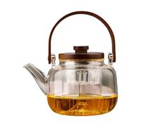 Glass Teapot - Heat Resistant Tea Kettle | 1000ml Capacity