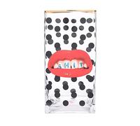 SELETTI Toiletpaper Vaso Quadrato Shit Pois 30 cm Trasparente