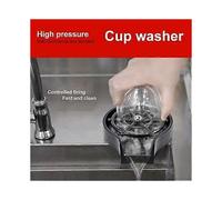 Glass washer for faucet, won't damage the cup body and has good cleaning effect
