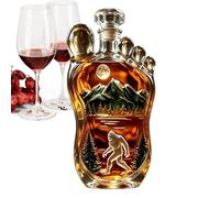 Glass Whiskey Bottle, Leakproof Wine Decanter Home Decor