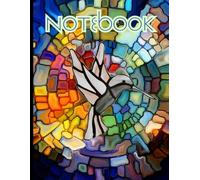 Glass Wings Notebook: A Stained Glass Themed Notebook