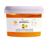 GLASSA A SPECCHIO AL LIMONE PER TORTE, DOLCI, GELATO, SEMIFREDDI SENZA GLUTINE 500g