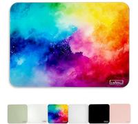 Glassboard Studio LuxxPad, Tappetino per mouse in vetro, tappetino per mouse da gioco e cancellabile a secco, per prendere appunti, in vetro temperato resistente con piedini in gomma antiscivolo, per