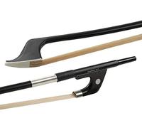 GLASSER Archetto per Contrabbasso, Carbon Graphit, Made in USA, G5000X-34, Modello tedesco, Rivestimento in nickel-silver, per 3/4 Contrabbasso