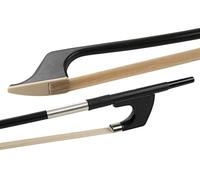 GLASSER Archetto per Contrabbasso, Fiberglass, Made in USA, G503SH-34, Modello tedesco, Rivestimento in nickel-silver, per 3/4 Contrabbasso