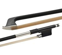 GLASSER Archetto per Viola, Fiberglass, Made in USA, 303SH-34, Rivestimento in nickel-silver, per 3/4 Viola