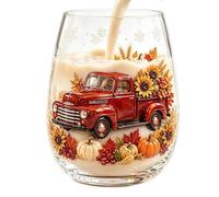 Glasses Heat-Resistant Funny Cute Harvest Kitchen Glasses Water Cup
