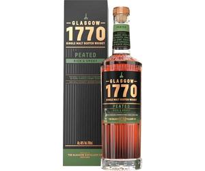 glassgow 1770 PEATED Single Malt Rich & Smoky 46% Vol. 0,7l in Giftbox