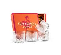 GLASSIQUE CADEAU Bicchieri da cacatua tropicale vintage, confezione da 4, 311,8 ml