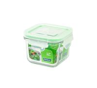 Glasslock Classic - Contenitore quadrato ermetico in vetro temperato da 0,2 l