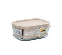Glasslock Modular - Contenitore rettangolare in vetro temperato da 0,75 l per alimenti freschi