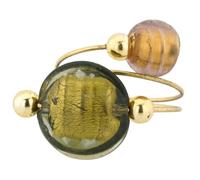 GlassOfVenice Anello Riflessi Laguna - Verde