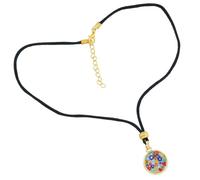 GlassOfVenice Collana a Ciondolo Rotondo Millefiori - Multicolore