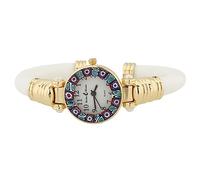 GlassOfVenice Orologio Bracciale Millefiori di Murano - Avorio