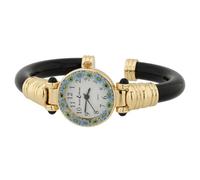 GlassOfVenice Orologio Bracciale Millefiori Murano - Nero