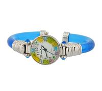 GlassOfVenice Orologio da braccialetto Murano Millefiori - Blu