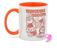 Glassstaff Gift Set Mug & Dice D20 Dungeons & Doggos