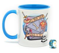 Glassstaff Gift Set Mug & Dice D20 Guess I'll Die