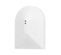 GlassTrek Glass Break Sensore Audio Detector Shock Shock Sensor Antarte Effettiva gamma di 9 metri di diametro adatto per porte di vetro residenziale e finestra dell'edificio per